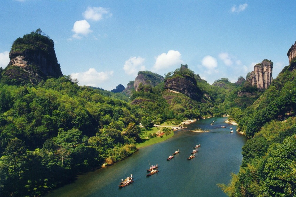 武夷山天游峰、九曲溪、廈門鼓浪嶼單飛5日