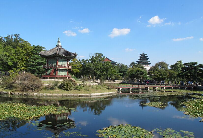 首爾一地、南怡島6日